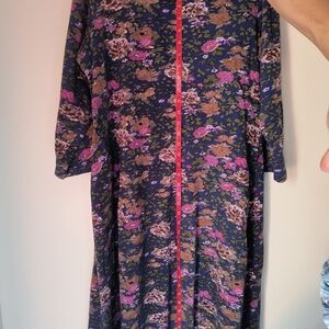 Floral Long Sleeve Dress